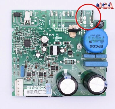 Scheda Inverter Embraco VCC3 1156 115V Uscita 2.1A per WR49X10283 AP5669522 - Immagine 1 di 4