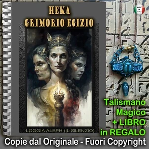 Libro Antico di Magia Egizia Stregoneria in Egitto Occultismo Esoterismo Rituali - Picture 1 of 19