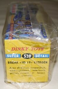 Dinky Toys Atlas 539 Citroen Break ID 19 neuf
