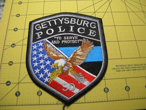 SD. GETTYSBURG SOUTH DAKOTA POLICE PATCH NEW STYLE - Picture 1 of 1