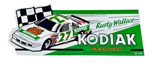 "Kodiak Racing rosty Wallace Aufkleber - 3,75"" x 8,75" - Bild 1 von 1