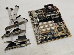 PC-Partner Super Socket 7 Integrated Video & Sound Card + AMD K6-2 450MHz, WORKS - Picture 1 of 12