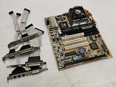 PC-Partner Super Socket 7 Integrated Video & Sound Card + AMD K6-2 450MHz, WORKS - Image 1 of 4