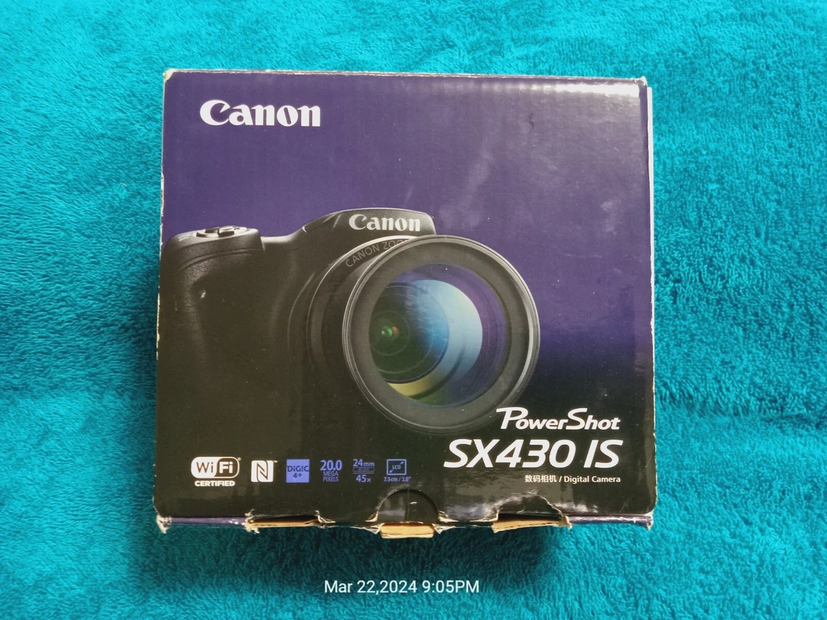 Canon PowerShot SX430 IS Wi-Fi付き Amazon.com : Canon Powershot SX400 is 16.0 MP Digital Camera with