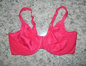 Women's Lilyette Red Underwire Bra Size 40D - Picture 1 of 4