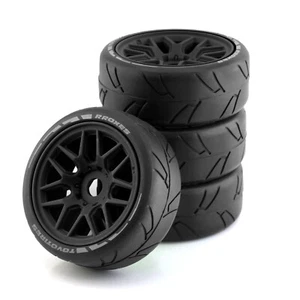 1/8 Rc Car On-road Wheels & Tires Set For Kyosho Inferno Gt1 Gt2 Gt Ve - Picture 1 of 2