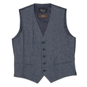Papas+ HAVANE Linen Silk Vest Size M(K-148301) - Picture 1 of 12