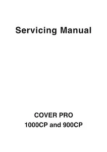 JANOME Cover Pro 900CP * 1000CP * Instructions or Service manual / Parts * 0n CD - Picture 1 of 10