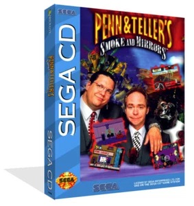 - Penn & Teller's CD Spare Game Case + Box Art Work Cover Only - Picture 1 of 2