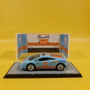 Matchbox LAMBORGHINI GALLARDO LP 560-4 GULF (WANGSTAR CUSTOM) REAL RIDERS - Picture 1 of 12