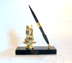 METALL PERSERKATZE STIFT SET TROPHÄE PERSIAN CAT TROPHY, TROPHÄEN - Bild 1 von 3