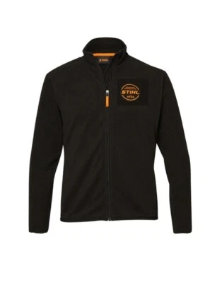 Stihl Fleecejacke Jacke Fleece Micro schwarz Größe wählbar, bequem warm "1926"