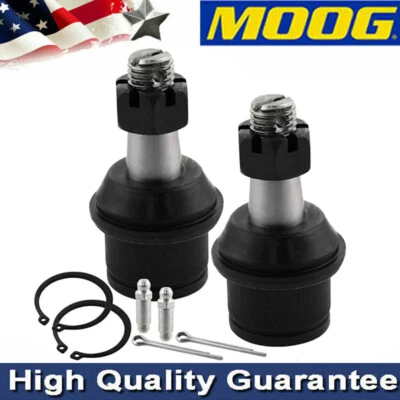 4WD MOOG Front Lower Ball Joints Suspension For 2003 - 2013 Dodge Ram 2500 3500 - Image 1 of 4