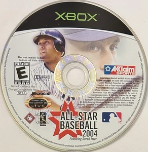All-Star Baseball 2004 (Microsoft Xbox) SOLO DISCO | SIN SEGUIMIENTO | M857 - Imagen 1 de 1