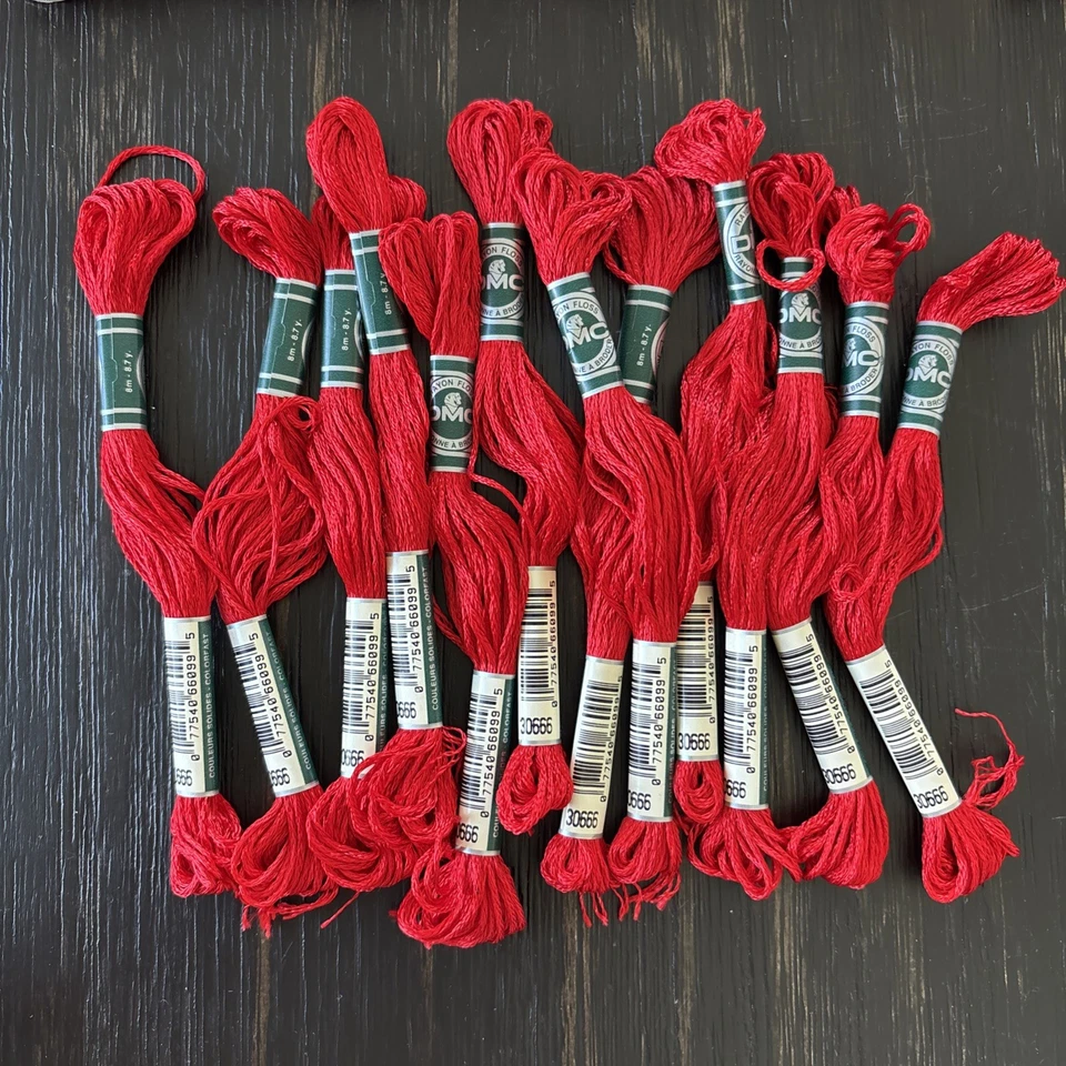 DMC Rayon Embroidery Floss Color 30666 - Image 1 of 1