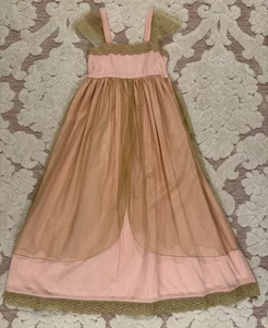 Well Dressed Wolf Wildling Maxi Dress Size 8 Pink Princess Fairy WDW NEW - Picture 1 of 6