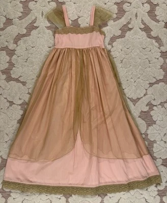 Well Dressed Wolf Wildling Maxi Dress Size 8 Pink Princess Fairy WDW NEW - Image 1 of 4