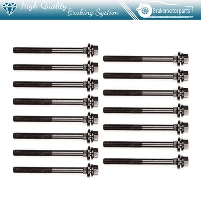 Juego de pernos de cabeza para 97-11 3,3 L 3,8 L Chrysler Dodge Eagle Jeep Plymouth Volkswagen Foto 1 de 4