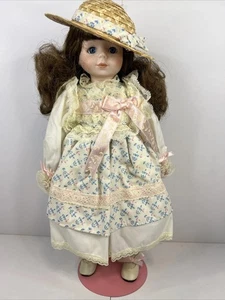 "JENNIFER" 1991 14" PORZELLANPUPPE MIT BOX & COA ~ PRINZESSINNENHAUS - Bild 1 von 14