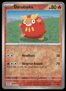 Darumaka 034/197 Reverse Holo SV03: Obsidian Flames NM - Bild 1 von 2