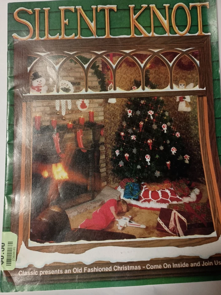 SILENT KNOT Old Fashioned Christmas Projects Macrame' Pattern Booklet h3 - Image 1 of 1