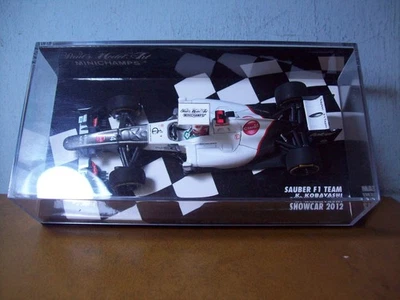 1/43 MINICHAMPS 410 120084 SAUBER F1 TEAM SHOWCAR 2012 KAMUI KOBAYASHI - Image 1 of 4
