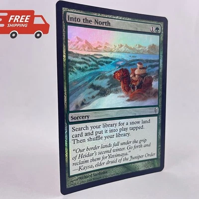 MTG Into The North Coldsnap Foil Magic The Gathering TCG Card - Image 1 of 4