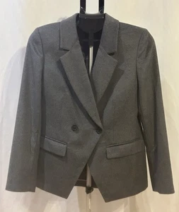 NUEVO CON ETIQUETAS J. Blazer de lana gris Crew para mujer talla 6 - Imagen 1 de 5