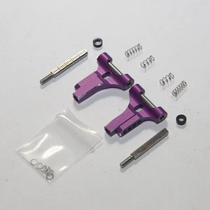 Juego de brazos en A inferiores de aluminio Rhino Racing púrpura para SHARK DDSS YD2 RMX # RR-1100P - Imagen 1 de 2