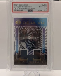 2021 Panini Illusions - Deja Vu Devonta Smith, DeSean Jackson #DV-DD (MEM, RC) - Bild 1 von 2