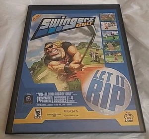Swingerz Golf Nintendo Gamecube Print Ad Framed 2002 8.5X11   - Picture 1 of 1