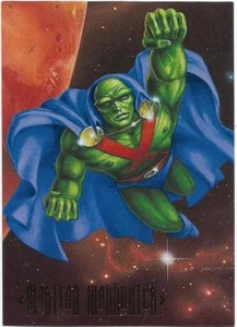 1994 DC Comics Skybox Master Series Base Card (22) Martian Manhunter - Picture 1 of 1