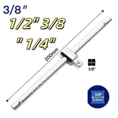 New Drive Sliding T-Handle Socket Wrench Breaker Bar Heavy Duty  1/2" 3/8" 1/4" - Image 1 of 4