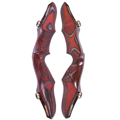 15" ILF Wooden Archery Recurve Bow Riser Handle Takedown American Bow Hunting - Image 1 of 4