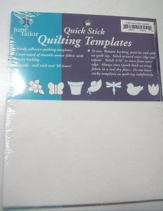 June Tailor quick stick quilting templates Garden set reusable - Picture 1 of 1