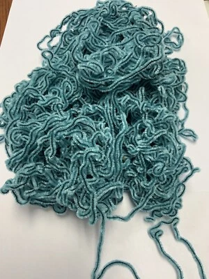 CHENILLE - Mediano - Paquete de 3 yardas azul verdoso - Materiales para atar moscas - Plantillas - ¡NUEVO! Foto 1 de 2