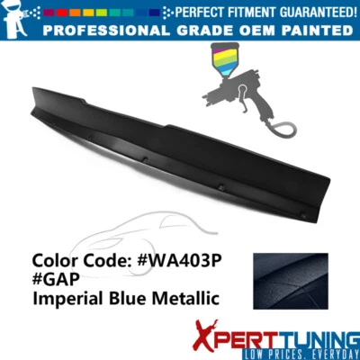 For 10-13 Chevrolet Camaro IKON PP #WA403P Imperial Blue Metallic Trunk Spoiler Foto 1 de 4