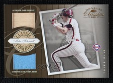 2001 Donruss Classics Classic Combos /100 Mike Schmidt #CC-12 HOF