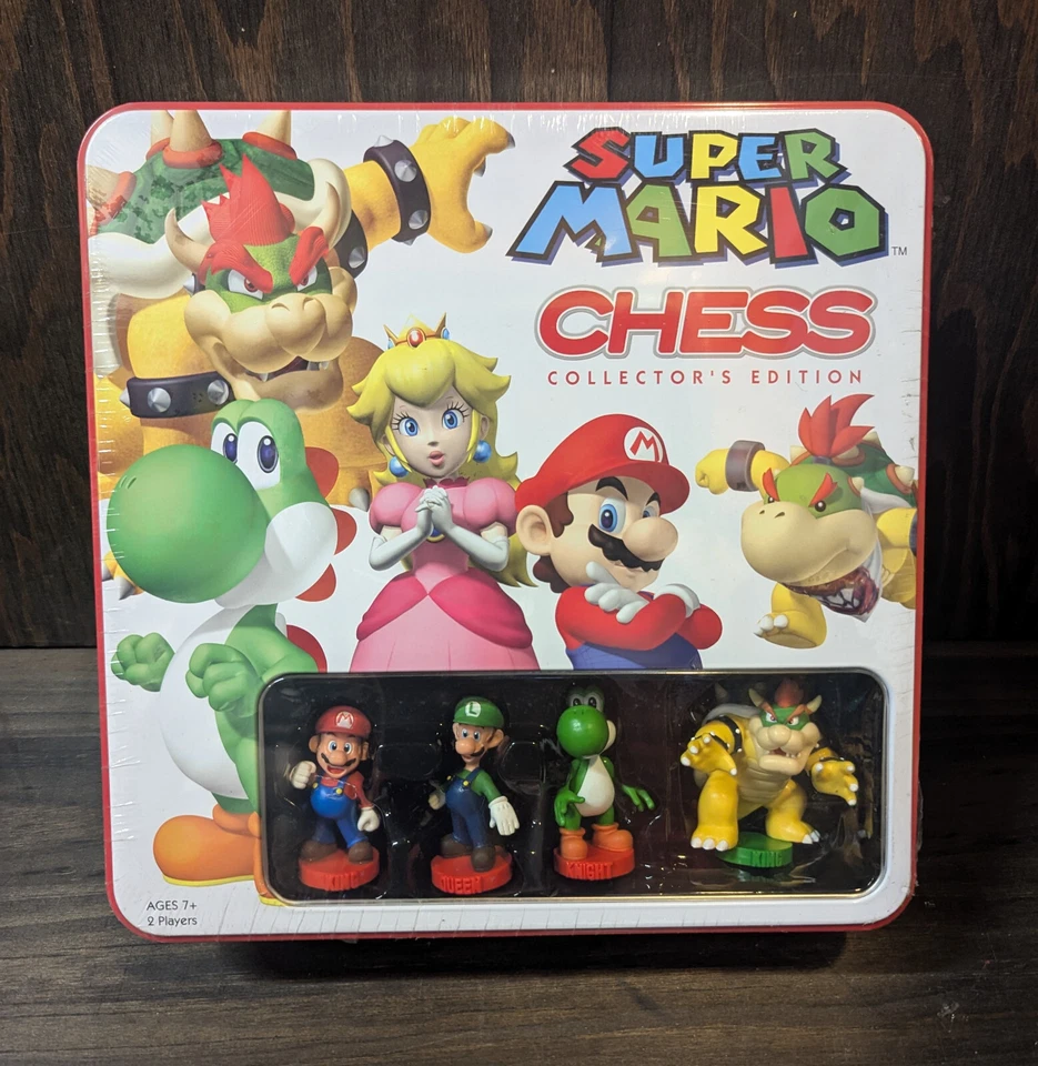 super mario chess set collectors edition nintendo - Image 1 of 1