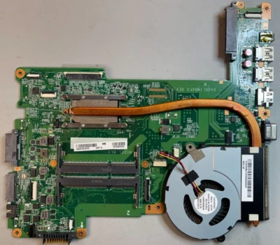 Genuine Toshiba Satellite L55-B5294, l55-B5133 - i7 MotherBoard - DA0BLIMB6F0 - Image 1 of 4