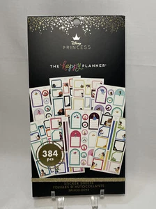 The Happy Planner Disney Princess Colorful Boxes Sticker Book 384 Pcs New - Picture 1 of 7