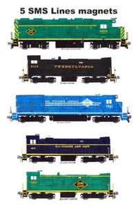 Locomotoras SMS Lines 5 imanes Andy Fletcher - Imagen 1 de 1