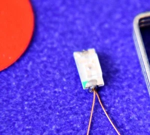 YMQ1206R 20 piezas ROJO 0,1 mm esmaltado cable pre-soldado SMD modelo led hágalo usted mismo - Imagen 1 de 3