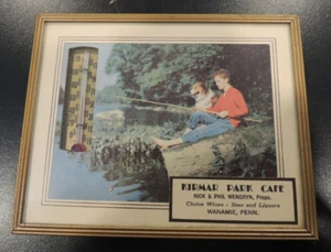Kirmar Park Cafe Wanamie Pennsylvania Advertising Thermometer Vintage PA Wengryn - Picture 1 of 4