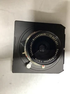Schneider Super Angulon 75mm F8 Lens Copal 0 Shutter - Picture 1 of 5