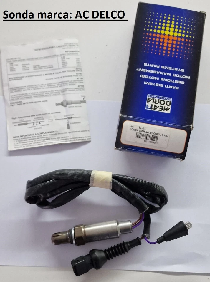 SONDA LAMBDA per ALFA AUDI AUTOBIANCHI DAIMLER FERRARI FIAT HYUNDAI INNOCENTI - Immagine 1 di 1