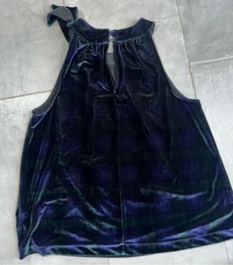 Vineyard Vines Samt kariertes Oberteil klein - Bild 1 von 7