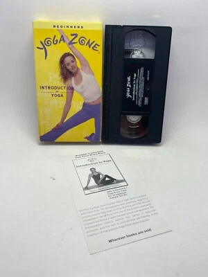 Yoga Zone Beginners Introduction To Yoga 1998 Exercise Fitness VHS - Image 1 of 2