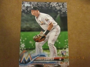 GARRETT COOPER 2018 TOPPS WALMART HOLIDAY SNOWFLAKE ROOKIE CARD #HMW6 - Picture 1 of 3