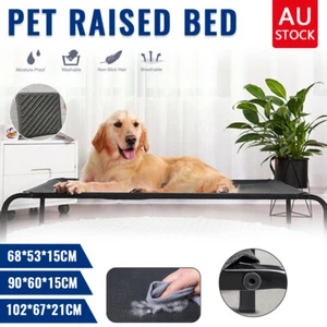 Heavy Duty Cat Dog Raised Bed Elevated Trampoline Hammock Pet Raised Deluxe AU - Picture 1 of 16
